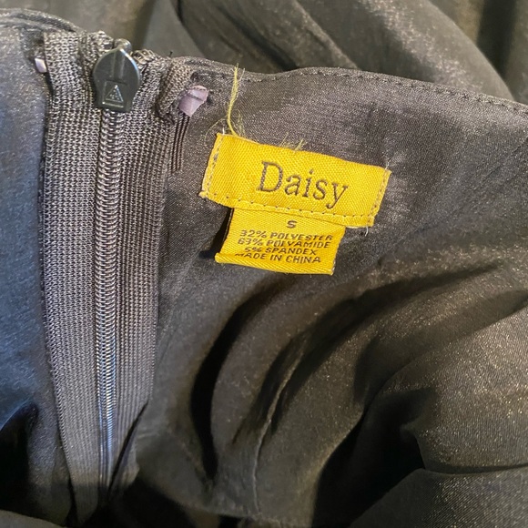 Daisy Black Cocktail Dress - Picture 4 of 5